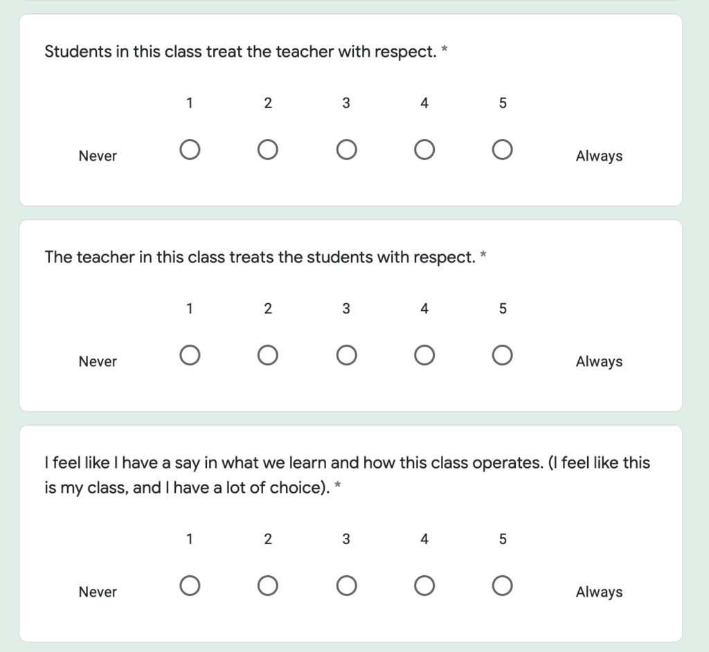 SEL Form